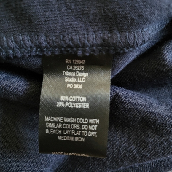 New Nili Lotan Lyvia Luxe Velour Navy Jogger Sweatpants NWT Size XS - Picture 15 of 16